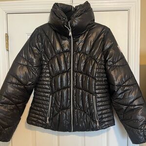 Guess Women’s Black Puffer Jacket